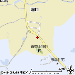 愛知県豊田市北一色町向谷下周辺の地図