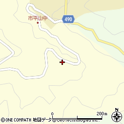 愛知県豊田市池島町（新子）周辺の地図