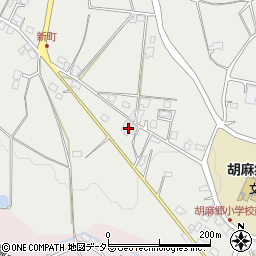 京都府南丹市日吉町胡麻中野辺谷25周辺の地図