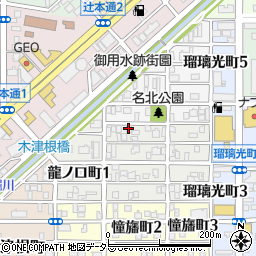 愛知県名古屋市北区龍ノ口町2丁目41周辺の地図