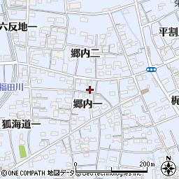 愛知県あま市西今宿郷内一48周辺の地図