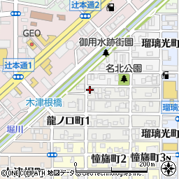 愛知県名古屋市北区龍ノ口町2丁目37周辺の地図