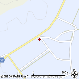 兵庫県丹波市市島町北奥241-4周辺の地図