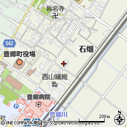 滋賀県犬上郡豊郷町石畑187周辺の地図