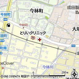 愛知県瀬戸市石田町52周辺の地図