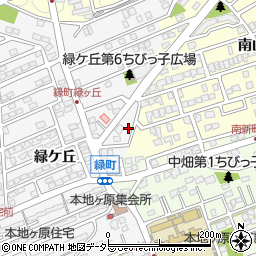 愛知県尾張旭市緑町緑ケ丘121-49周辺の地図