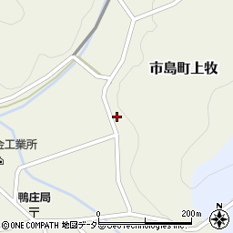 兵庫県丹波市市島町上牧110周辺の地図