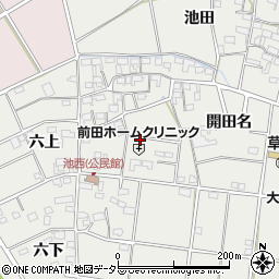 前田ホームクリニック周辺の地図
