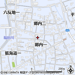 愛知県あま市西今宿郷内一52周辺の地図