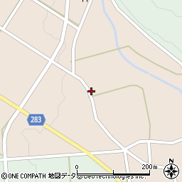 兵庫県丹波市市島町与戸1043周辺の地図