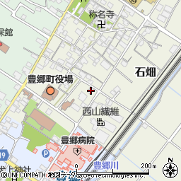 滋賀県犬上郡豊郷町石畑196周辺の地図