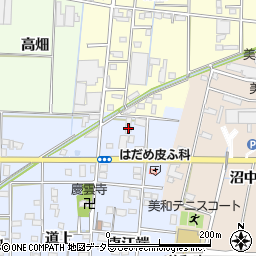 愛知県あま市森山弁才天18周辺の地図