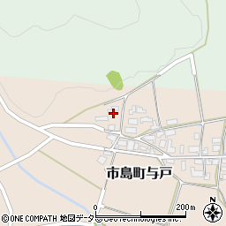 兵庫県丹波市市島町与戸197周辺の地図
