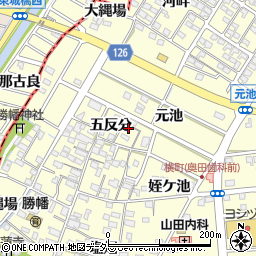 愛知県愛西市勝幡町蓮池1146-14周辺の地図