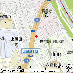 愛知県名古屋市北区上飯田東町1丁目85周辺の地図