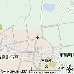 兵庫県丹波市市島町与戸267周辺の地図