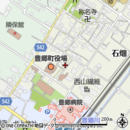 滋賀県犬上郡豊郷町石畑199周辺の地図