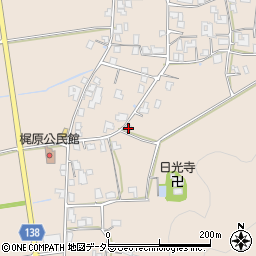 兵庫県丹波市市島町梶原382周辺の地図