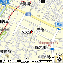 愛知県愛西市勝幡町蓮池1146-3周辺の地図