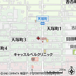 中日本タクシー寮周辺の地図