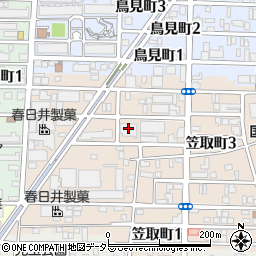 伊藤園名古屋北支店周辺の地図