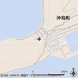 奥津嶋神社周辺の地図