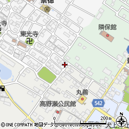 滋賀県犬上郡豊郷町大町1周辺の地図