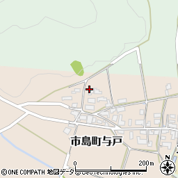 兵庫県丹波市市島町与戸217周辺の地図