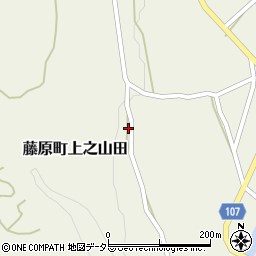 三重県いなべ市藤原町上之山田757周辺の地図