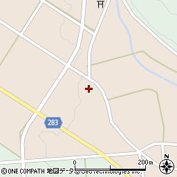 兵庫県丹波市市島町与戸1319周辺の地図