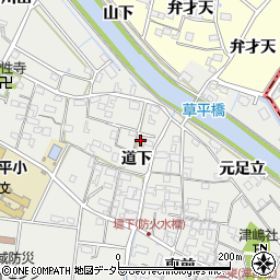 祖父江工作所周辺の地図