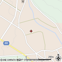 兵庫県丹波市市島町与戸2348周辺の地図