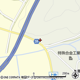 兵庫県丹波市市島町上牧635周辺の地図