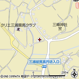 神奈川県三浦市初声町高円坊1185-1周辺の地図
