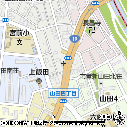 愛知県名古屋市北区上飯田東町1丁目周辺の地図