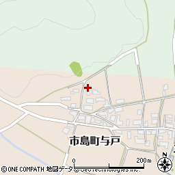 兵庫県丹波市市島町与戸218周辺の地図