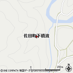 〒693-0525 島根県出雲市佐田町下橋波の地図