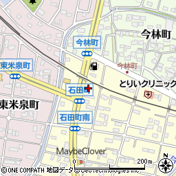 サンシャイン石田Ａ周辺の地図