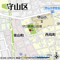 愛知県名古屋市守山区西島町4周辺の地図