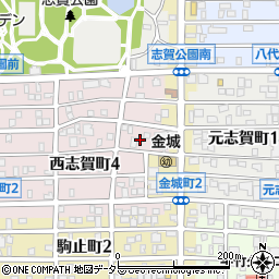 名古屋営繕工事周辺の地図