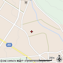 兵庫県丹波市市島町与戸2354周辺の地図