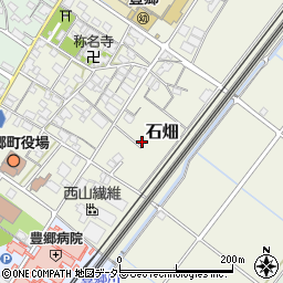 滋賀県犬上郡豊郷町石畑711周辺の地図