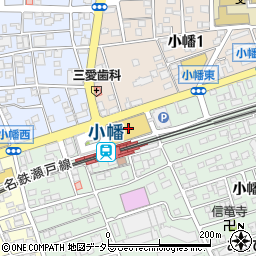 名古屋市守山文化小劇場周辺の地図