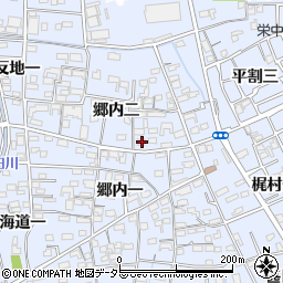 愛知県あま市西今宿郷内二40周辺の地図
