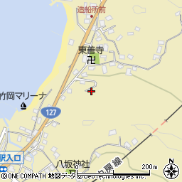 千葉県富津市萩生537周辺の地図