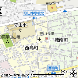愛知県名古屋市守山区西島町19-2周辺の地図