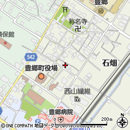 滋賀県犬上郡豊郷町石畑393周辺の地図