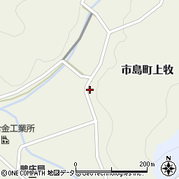 兵庫県丹波市市島町上牧118周辺の地図