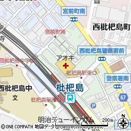 三菱ＵＦＪ銀行枇杷島駅前 ＡＴＭ周辺の地図