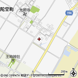 滋賀県東近江市阿弥陀堂町150-1周辺の地図